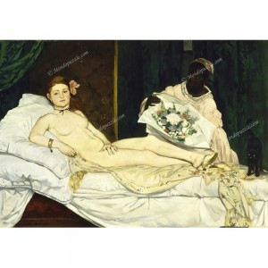 Puzzle "Olympia, Manet" (1000) - 61187