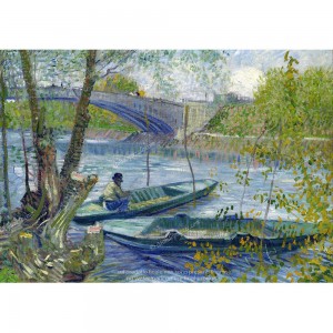 Puzzle "Pesca in primavera, Van Gogh" (1000) - 61223