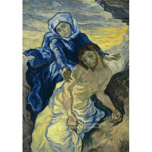 Puzzle "La Pietà, Van Gogh"...