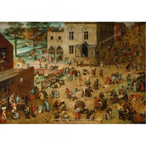 Puzzle "Bambini che giocano, Bruegel" (1000) - 61231