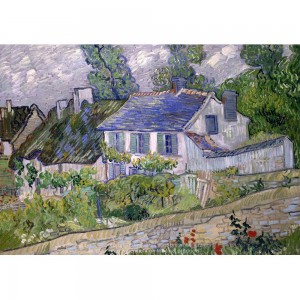 Puzzle "Case ad Auvers, Van Gogh" (1000) - 61017