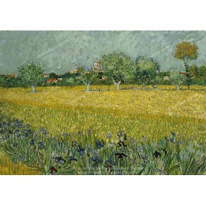Puzzle "Vista di Arles, Van Gogh" (1000) - 61022