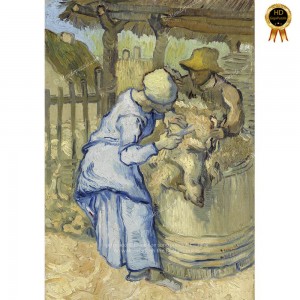 Puzzle "La tosa delle pecore , Van Gogh" (1000) - 61024