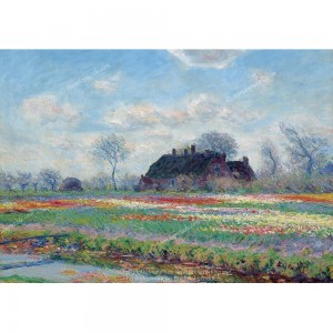 Puzzle "Campo di tulipani, Monet" (1000) - 61081