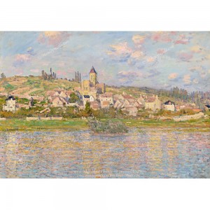 Puzzle "Vista di Vétheuil, Monet" 1000 - 61060