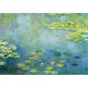 Puzzle "Waterlilies 1906,...