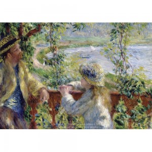 Puzzle "Accanto al lago, Renoir" (1000) - 61272