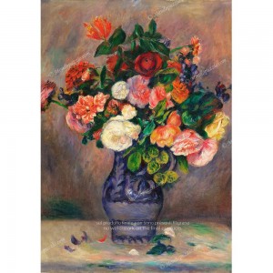 Puzzle "Fiori in vaso, Renoir" 1000 - 61385