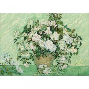 Puzzle "Roses, Van Gogh"...