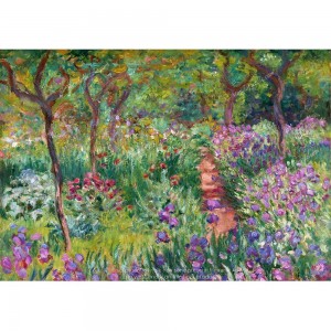 Puzzle "Giardino di Iris, Monet" (1000) - 61434