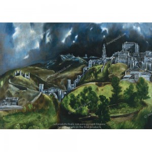 Puzzle "Vista di Toledo, El Greco" 1000 - 61460