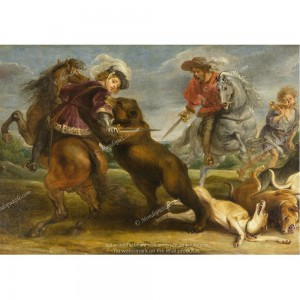 Puzzle "Caccia all'orso, Rubens" (1000) - 61477