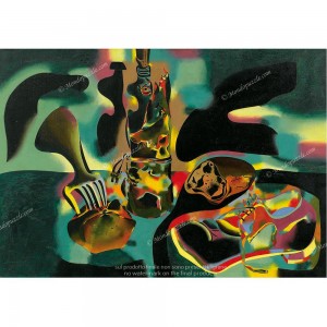 Puzzle "Still Life with Old Shoe, Mirò" 1000 - 61510