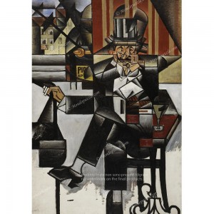 Puzzle "Man in a Café, Gris" (1000) - 61517