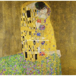 Puzzle "The Kiss, Klimt"...