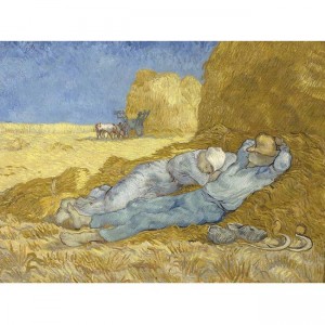 Puzzle "Riposo dopo il lavoro, Van Gogh" 2000 - 81004