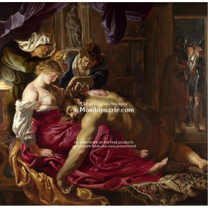 Puzzle "Samson and Delilah, Rubens" (1500) - 71010