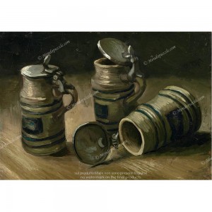 Puzzle "Beer Tankards, Van Gogh" (1000) - 61552