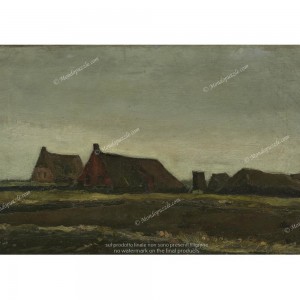 Puzzle "Cottage, Van Gogh" (1000) - 61558
