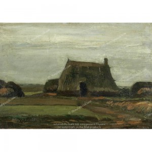 Puzzle "Farm with Stacks, Van Gogh" (1000) - 61565