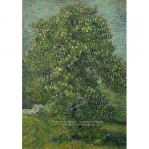Puzzle "Tree in Blossom, Van Gogh" (1000) - 61587