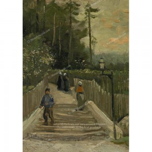 Puzzle "Path in Montmartre, Van Gogh" (1000) - 61601