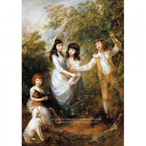 Puzzle "The Marsham Children, Gainsborough" (1000) - 61607