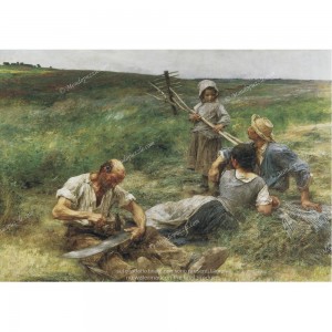 Puzzle "Haymaking,...