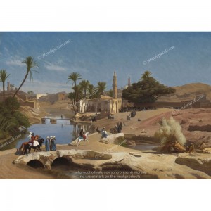 Puzzle "View of Medinet,...