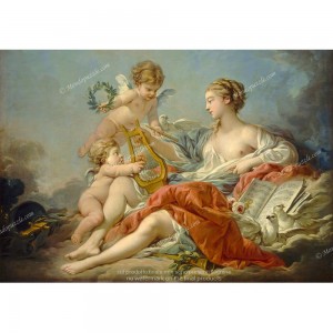 Puzzle "Allegory of Music, Boucher" (1000) - 61626