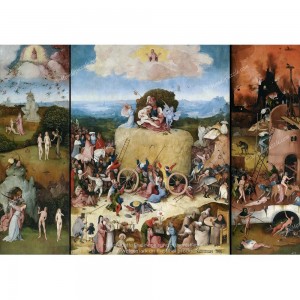 Puzzle "The Hay Wagon, Bosch" (1000) - 61641