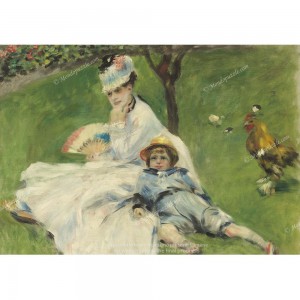 Puzzle "Madame Monet, Renoir" (1000) - 61681