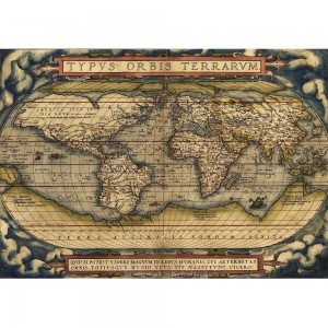 Puzzle "Ortelius World Map"...