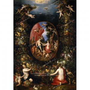 Puzzle "Cybele and the Seasons" (1000) - 61748