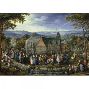 Puzzle "Country Wedding, Brueghel" (1000) - 61749