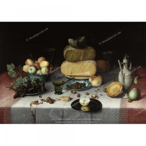 Puzzle "Still Life with Cheese, Dijck" (1000) - 61790