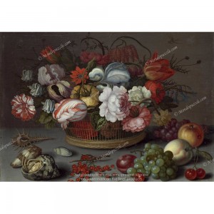 Puzzle "Basket of Flowers ,...