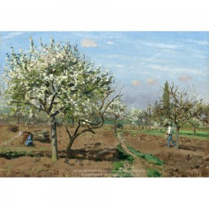 Puzzle "Orchard in Bloom, Pissarro" (1000) - 61795