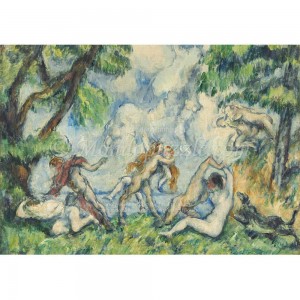 Puzzle "The Battle of Love, Cézanne" (1000) - 61814