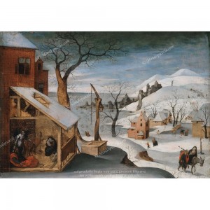 Puzzle "Winter Landscape, Grimmel" (1000) - 61818