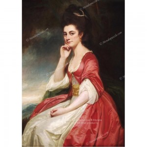 Puzzle "Portrait of Lady Grantham" (1000) - 61828