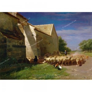 Puzzle "Leaving a Farmyard, Jacque" (2000) - 81032