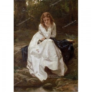 Puzzle "Young Woman, Amberg" (1000) - 61853