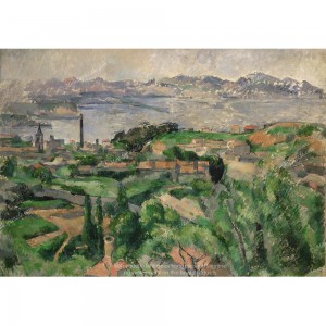 Puzzle "Bay of Marseille, Cezanne" (1000) - 61918