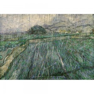 Puzzle "Rain, Van Gogh"...