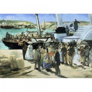 Puzzle "The Folkestone Boat, Manet" (1000) - 61934