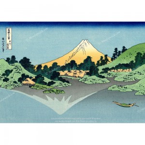 Puzzle "Lake Kawaguchi, Hokusai" (1000) - 64047