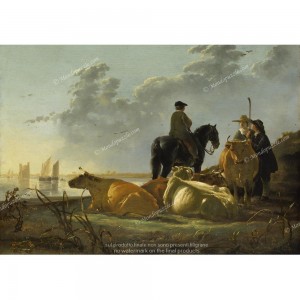 Puzzle "Peasants and Cattle" (1000) - 61948
