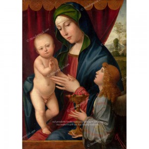 Puzzle "Virgin and Child" (1000) - 61955