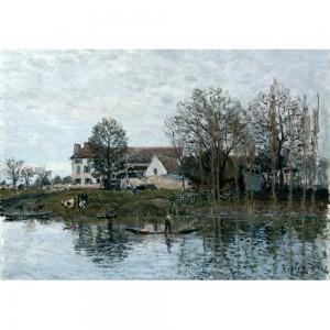 Puzzle "The Seine at Port-Marly, Sisley" (1000) - 61957